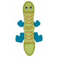 Outward Hound Fire Biterz Lizard Interactive Dog Toy Green - 2 Options image