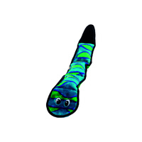 Outward Hound Invincible Snake Plush Dog Toy Blue/Green - 2 Options image