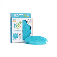 Pet DreamHouse Spin Accessories Lick Flying Disc Interactive Dog Toy - 2 Colours image