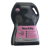 Rufus & Coco Wee Kitty Clumping Corn Odour Control Kitten Litter - 3 Sizes image