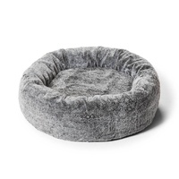 Snooza Calming Cuddler Plush Faux Fur Cosy Pet Dog Bed Chinchilla - 4 Sizes image