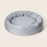Snooza Cool Bamboo Cuddler Durable Cosy Pet Dog Bed Silver - 3 Sizes image