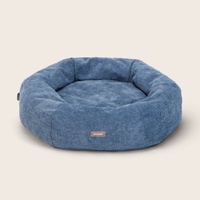 Snooza Panelled Calming Cuddler Durable Cosy Pet Dog Bed River - 3 Sizes image