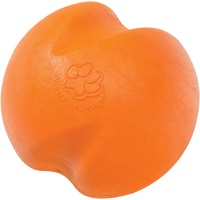 West Paw Jive Ball Interactive Play Durable Pet Dog Toy Tangerine - 3 Sizes image