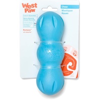 West Paw Rumpus Interactive Play Durable Pet Dog Toy Aqua - 2 Sizes image