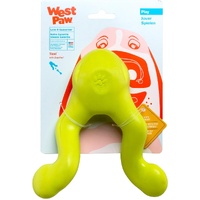 West Paw Tizzi Interactive Play Treat Dispenser Pet Dog Toy Granny Smith - 2 Sizes image