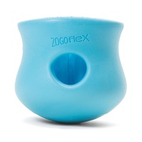 West Paw Toppl Enrichment Treat Dispenser Puzzle Pet Dog Toy Aqua - 3 Sizes image