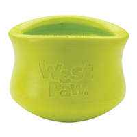 West Paw Toppl Enrichment Treat Dispenser Puzzle Pet Dog Toy Granny Smith - 3 Sizes image