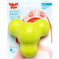 West Paw Tux Treat Dispenser Durable Puzzle Pet Dog Toy Granny Smith - 2 Sizes image