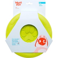 West Paw Zisc High-Flying Interactive Play Pet Dog Toy Granny Smith - 2 Sizes image