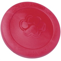 West Paw Zisc High-Flying Interactive Play Pet Dog Toy Ruby Red - 2 Sizes image