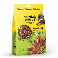 Animals Like Us RawMix50 Dry Dog Food with Grass-Fed Lamb - 3 Sizes image