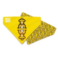 Max & Molly Reversable Bandana Pet Collar for Cats & Dog Monkey Maniac - 2 Sizes image