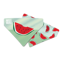 Max & Molly Reversable Bandana Pet Collar for Cats & Dogs Watermelon - 2 Sizes image
