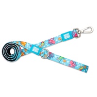 Max & Molly Short Safety Leash Soft Padding for Dogs Blue Ocean - 2 Sizes image