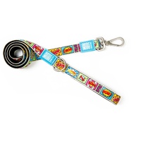 Max & Molly Short Safety Leash Soft Padding for Dogs Comic - 2 Sizes image