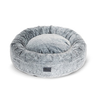 Superior Pet Harley Round Dog Bed Non-slip Base Artic Faux Fur - 4 Sizes image