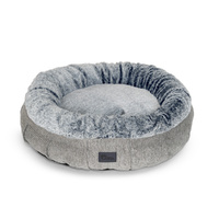 Superior Pet Harley Round Dog Bed Non-slip Base Harlow Grey - 4 Sizes image
