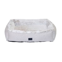 Superior Pet Ortho Dog Lounger Non-slip Base Aspen Faux Fur - 4 Sizes image