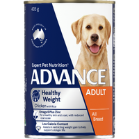 Advance Adult All Breed Healthy Weight Wet Dog Food Chicken with Rice - 2 Sizes image