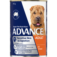 Advance Adult All Breed Sensitive Skin & Digestion Wet Dog Food Chicken - 2 Size image
