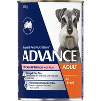 Advance Adult All Breed Wet Dog Food Chicken & Salmon with Rice - 2 Sizes image