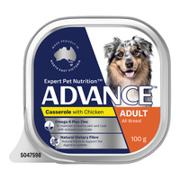 Advance Adult All Breed Wet Dog Food with Casserole with Chicken - 2 Sizes image