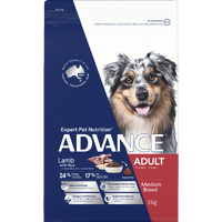 Advance Adult Medium Breed Premium Dry Dog Food Lamb with Rice - 3 Sizes image