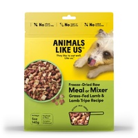 Animals Like Us Freeze-Dried Raw Meal or Mixer Dog Food Lamb - 2 Sizes image
