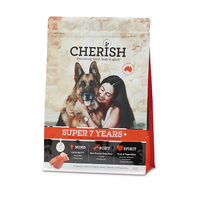 Cherish Mindful Mature Super 7+ Years Dry Dog Food w/ Tasmanian Salmon - 3 Sizes image