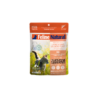 Feline Natural NZ Lamb & King Salmon Feast Grain-Free Cat Food - 3 Sizes image
