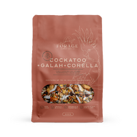 Forage Gourmet Seed Co Cockatoo Galah & Corella Premium Bird Seed Mix - 4 Sizes image