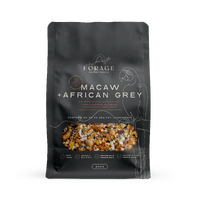 Forage Gourmet Seed Co Macaw & African Grey Bird Seed Mix - 4 Sizes image