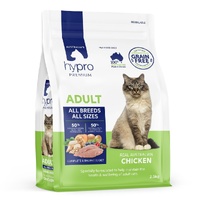 Hypro Premium Adult All Breeds Grain-Free Dry Cat Food Chicken - 2 Sizes image