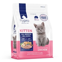 Hypro Premium Kitten All Breeds Grain-Free Dry Cat Food Chicken - 2 Sizes image