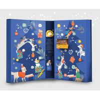 The Golden Bone Christmas Dog Treats Advent Calendar Book Style - 2 Colours image
