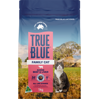 True Blue All Life Stages Family Cat Dry Cat Food Aussie Beef & Liver - 2 Sizes image