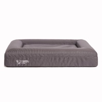 Happy Staffy Co Durable Pet Dog Bed Cover Gun Metal Grey - 2 Sizes image