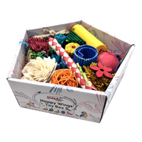 Beak Joy Happy Wings Toy Box Interactive Play Bird Toy - 2 Sizes image