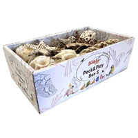 Beak Joy Peck & Play Box Natural Signature Blend Bird Toy - 2 Sizes image