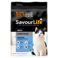 Savour Life Adult Care Plus Indoor & Hairball Control Cat Food Chicken - 2 Sizes image