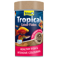 Tetra Tropical Colour Flakes Complete Food for Ornamental Fish - 2 Sizes image
