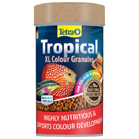 Tetra Tropical XL Colour Granules Fish Food for Ornamental Fish - 4 Sizes image