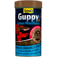 Tetrane Guppy Colour Mini Flakes Complete Food for All Guppies - 2 Sizes image