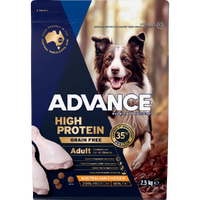 Advance Adult High Protein Grain Free Dry Dog Food Chicken - 2 Sizes image