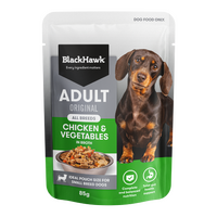 Black Hawk Adult All Breeds Original Wet Dog Food Chicken & Vegetables - 2 Sizes image