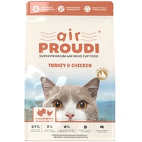 Air Proudi Super Premium Air-Dried Cat Food Turkey & Chicken - 2 Sizes image
