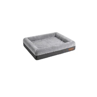 Snuggle Pals Supreme Lounge Pet Bed for Dogs & Cats Grey - 3 Sizes image