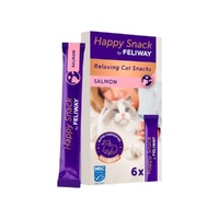 Feliway Happy Snack Oral Calming Cat Treat Paste Salmon - 2 Sizes image