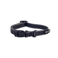 Rogz Amphibian Classic Hypoallergenic Pet Dog Collar Black - 3 Sizes image